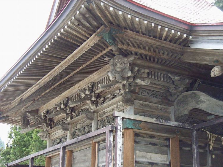 山神神社：東成瀬村